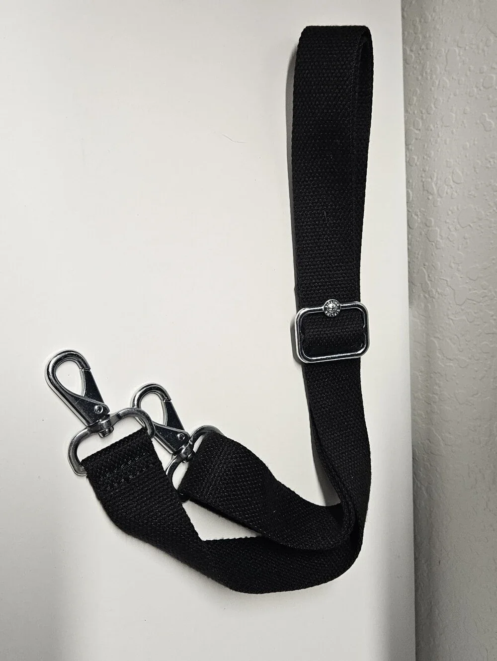 Kipling Pahneiro Black Nylon Shoulder Bag with Monkey Charm